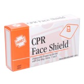 CPR Latex Free Face Shield with One Way Valve